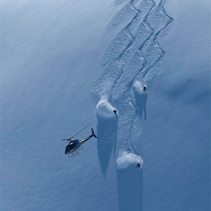 Have Aeroplan will Heli Ski